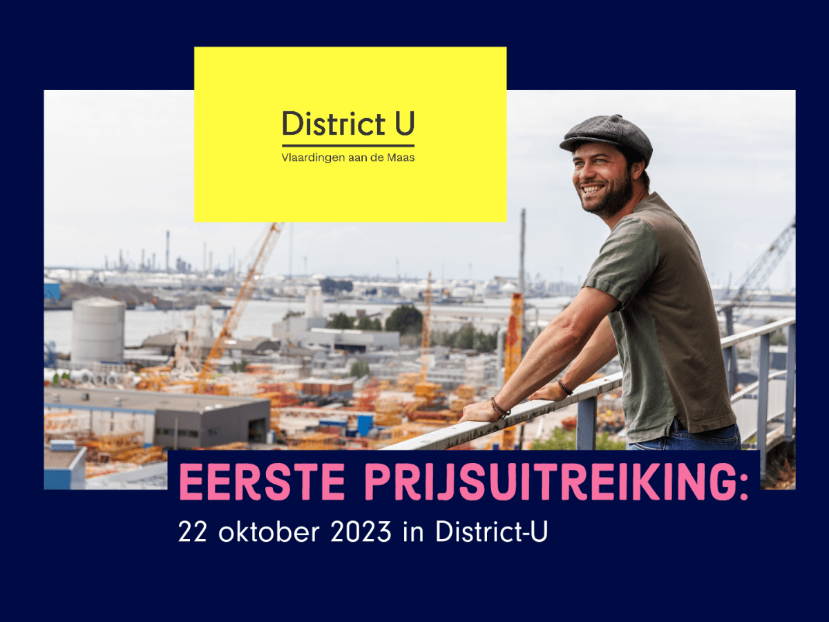 De eerste prijsuitreiking: 22 oktober 2023 in District&nbsp;U