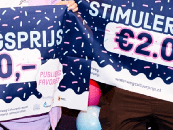 De winnaars van de vijf stimuleringsprijzen van de Waterweg Cultuurprijs 2023 zijn&nbsp;bekend!