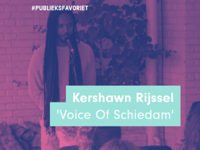 Kershawn Rijssel met ‘Voice of&nbsp;Schiedam’