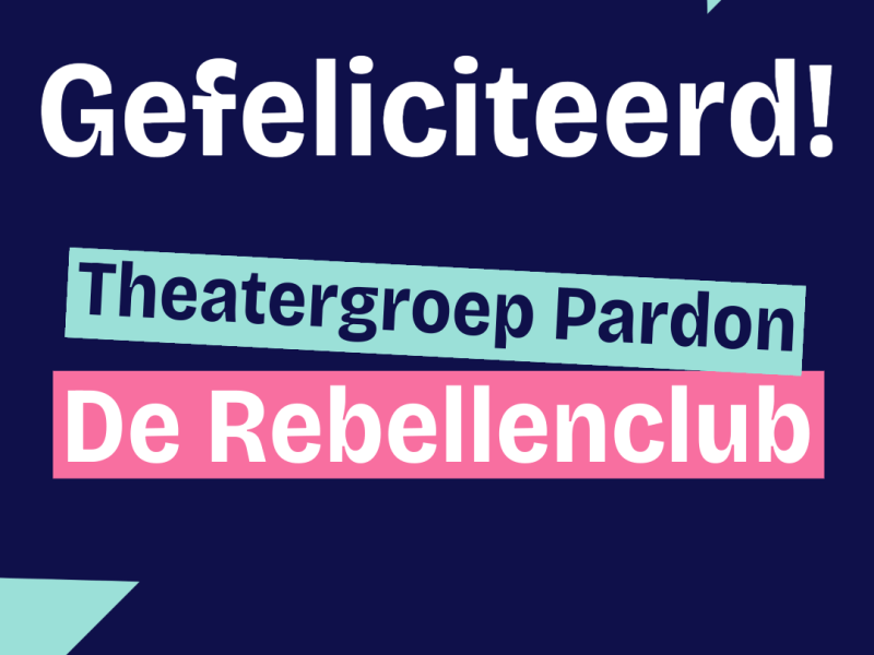 Genomineerd: Theatergroep Pardon
