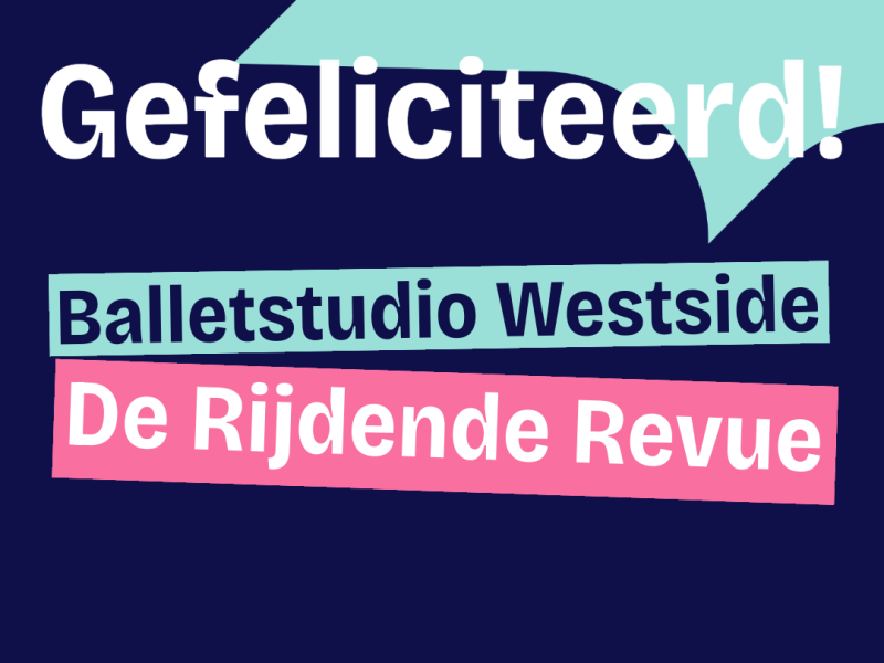 Genomineerd: Balletstudio Westside