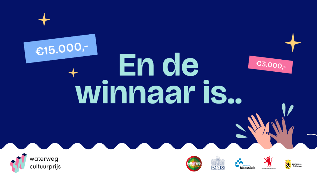 De winnaar van de Waterweg Cultuurprijs 2025 is&nbsp;bekend!